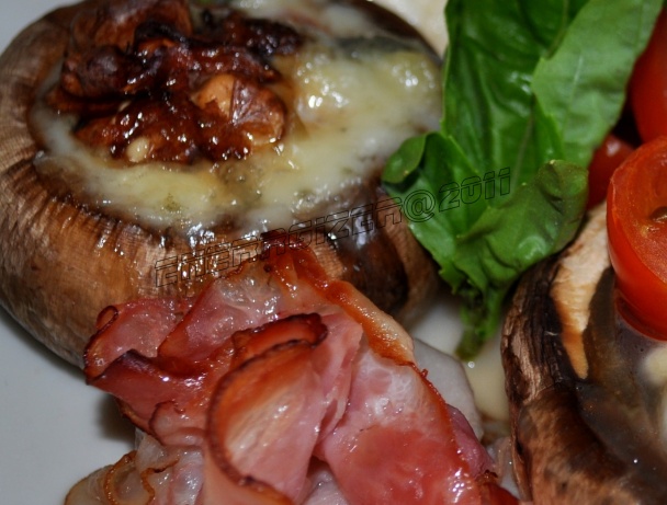 Plnené šampiňóny (fotorecept) - obrázok 3