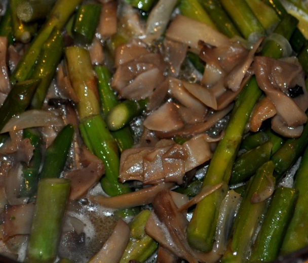 Špargľovo šampiňónový krém (fotorecept) - obrázok 1