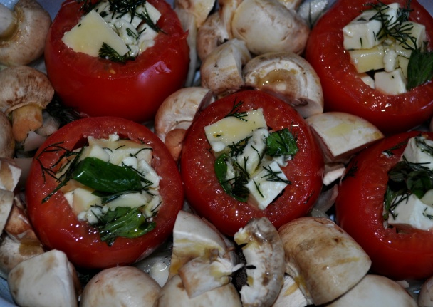 Paradajky plnené ovčím syrom (fotorecept) - obrázok 3