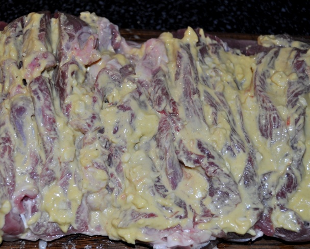 Morčacie stehno s cesnakom (fotorecept) - obrázok 2