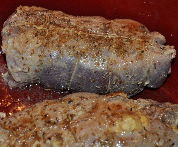 Morčacie stehno s cesnakom (fotorecept) - obrázok 3