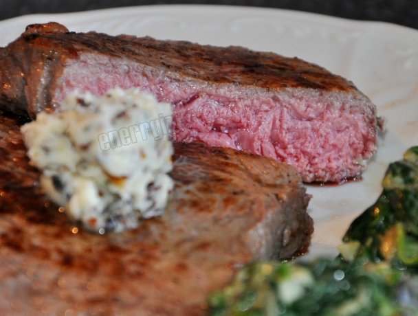 Hovädzí steak so špenátom (fotorecept) - obrázok 5