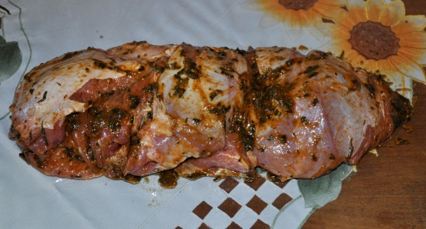 Morčacie stehno v pare (fotorecept) - obrázok 2