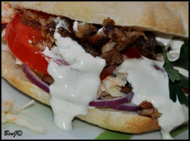 Kurací kebab a pita chlieb (fotorecept) - obrázok 3