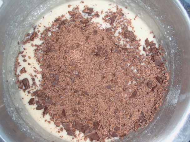 Hrnčeková čokoládovo-kokosová bábovka (fotorecept) - obrázok 2