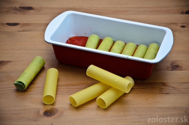 Špenátovo-tvarohové cannelloni (fotorecept) - obrázok 2