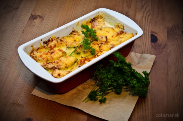 Gratinovaná tekvica s ementálom - obrázok 3