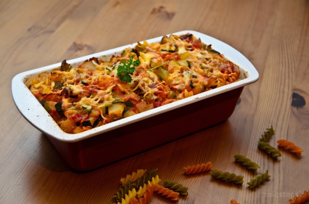 Zapekaná cuketa s cestovinou (fotorecept) - obrázok 4