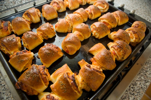 Slané slimáky z kysnutého cesta (fotorecept) - obrázok 6