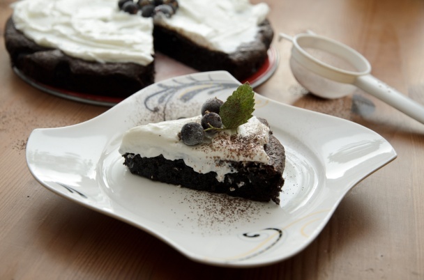 Brownies s tvarohovým krémom (fotorecept) - obrázok 4