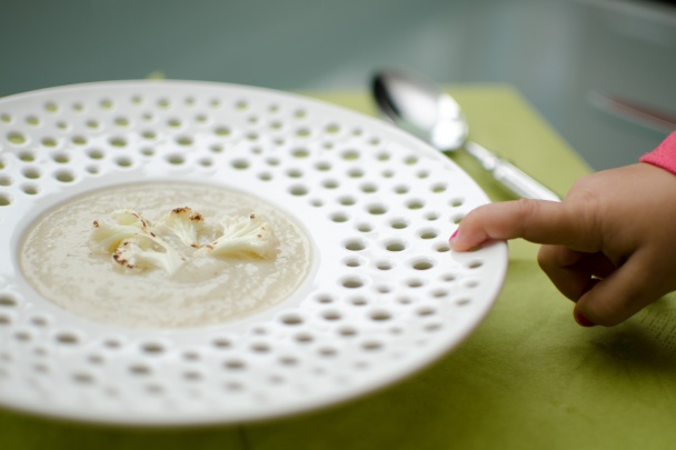 Krémová karfiolová polievka - obrázok 2