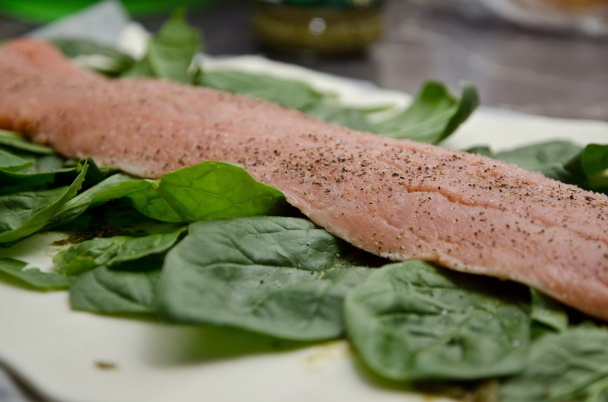 Štrúdľa plnená lososom (fotorecept) - obrázok 1