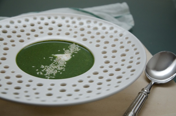 Hustý špenátový krém - obrázok 4