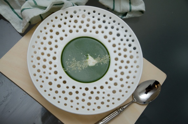 Hustý špenátový krém - obrázok 5