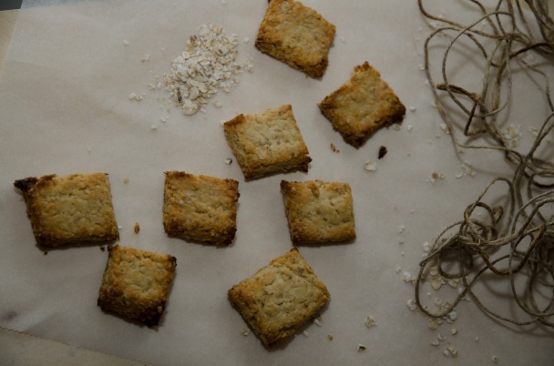 Bryndzové štvorčeky s vločkami (fotorecept) - obrázok 3