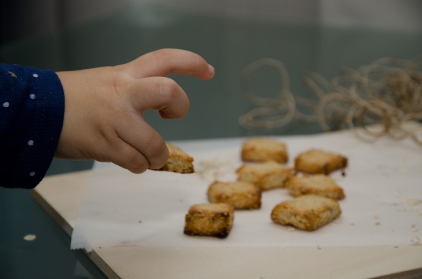 Bryndzové štvorčeky s vločkami (fotorecept) - obrázok 4