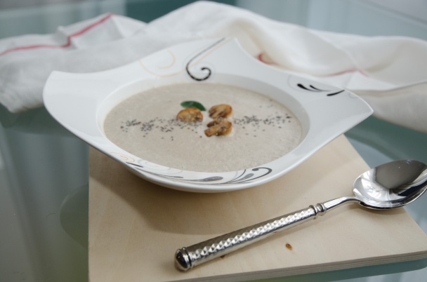 Šampiňónový krém - obrázok 3