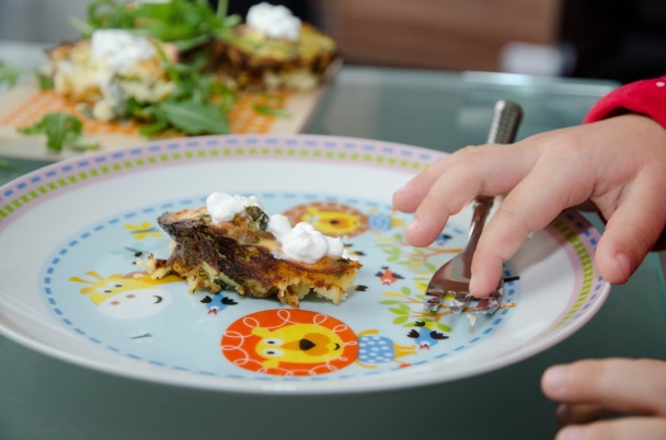 Zemiakovo-rukolové košíčky - obrázok 4