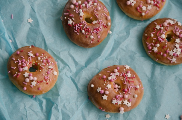 Pečené donutky (fotorecept) - obrázok 3