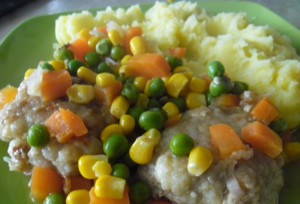 Dusené fašírky so zeleninou (fotorecept) - obrázok 4