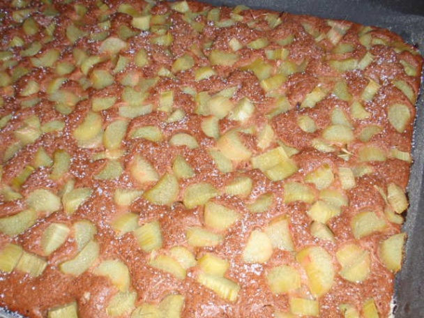 Rebarborový koláč (fotorecept) - obrázok 3