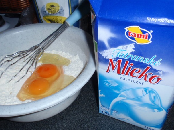 Palacinky na raňajky - obrázok 1