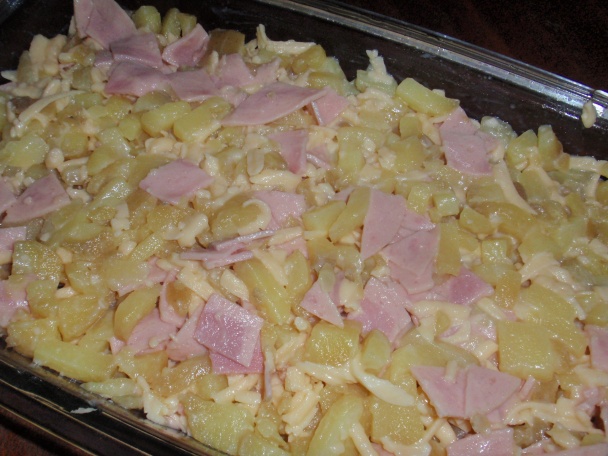 Zemiakový nákyp so šunkou - obrázok 3