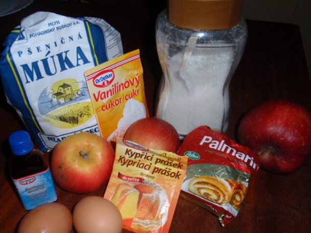 Torta z jabĺk - Torta di mele - obrázok 1