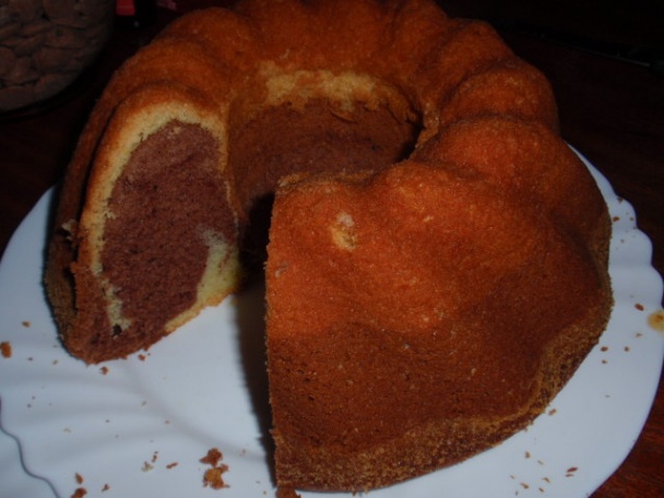 Bábovka nadýchaná s dvoma druhmi múky - obrázok 4