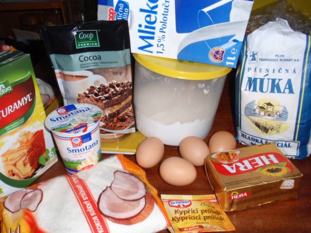 Čokoládová torta s kokosovým srdcom - obrázok 1
