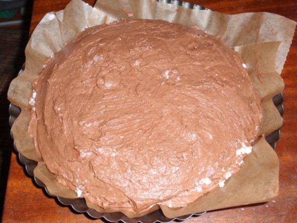 Čokoládová torta s kokosovým srdcom - obrázok 9