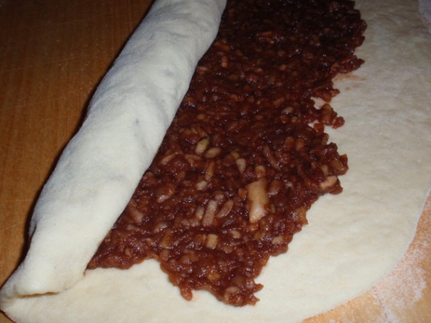 Jablkovo-kakaový závin - obrázok 11