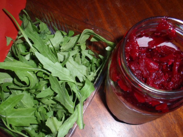 Rukola s cviklou - dobrí kamaráti - obrázok 1