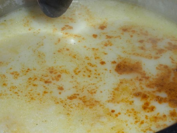 Karfiolová kari-mliečna polievka (fotorecept) - obrázok 5