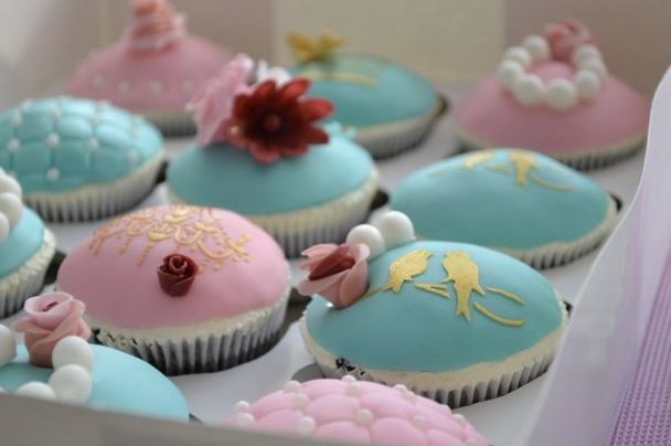 Vintage cupcakes - obrázok 3