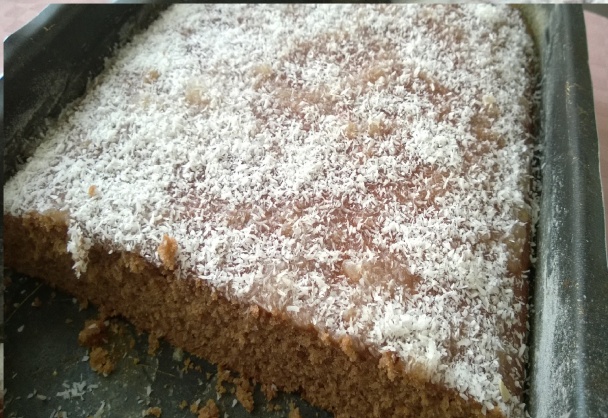 Buchta s džemem a kokosem - obrázok 3