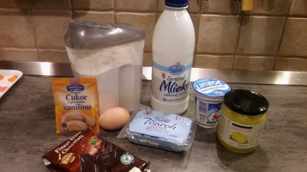 Palacinky zo špaldovej múky s citrónovým tvarohom - obrázok 1