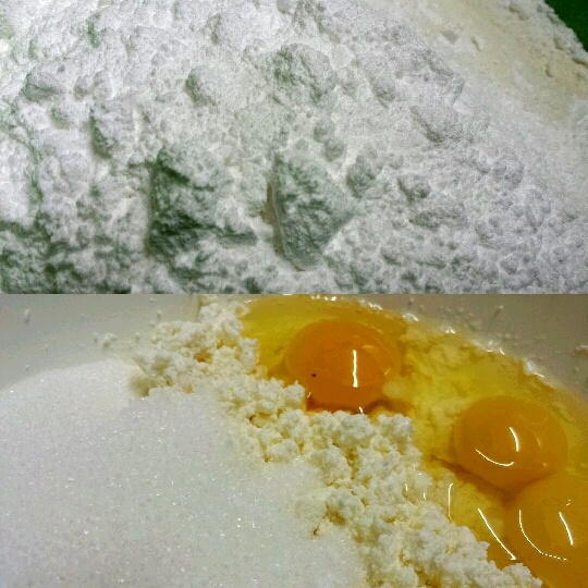 Sypaný tvarohový koláč (fotorecept) - obrázok 2