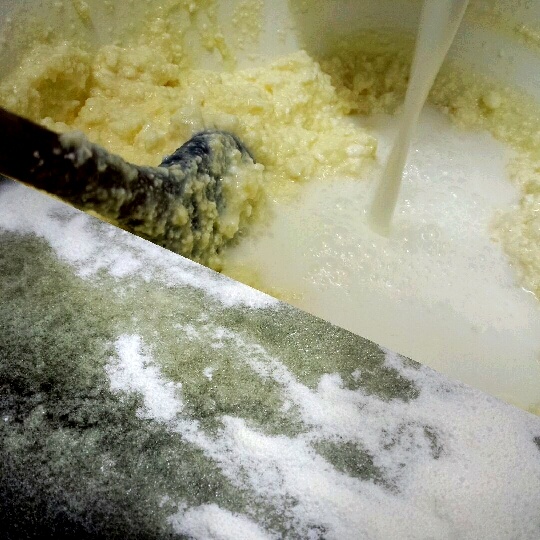 Sypaný tvarohový koláč (fotorecept) - obrázok 3