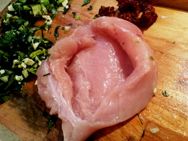 Plnené kuracie prsia s pečenou zeleninou (fotorecept) - obrázok 3