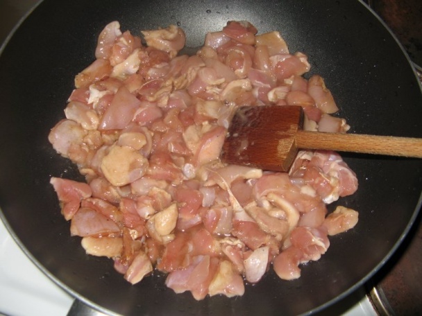 Karí kura s ananásom a pórom (fotorecept) - obrázok 2