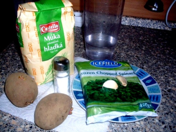 Špenátové halušky (fotorecept) - obrázok 1
