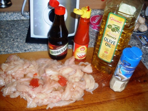 Farebný tanier s kuracím mäsom (fotorecept) - obrázok 2
