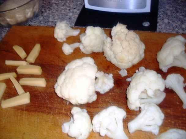 Vysmažený karfiol plnený syrom (fotorecept) - obrázok 4