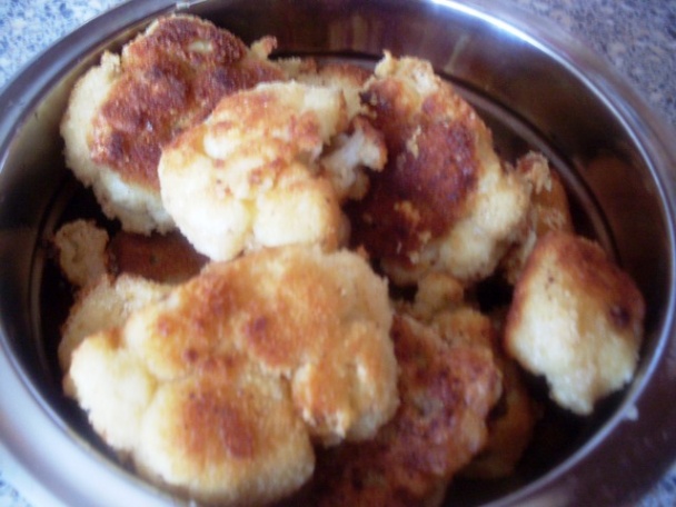 Vysmažený karfiol plnený syrom (fotorecept) - obrázok 7