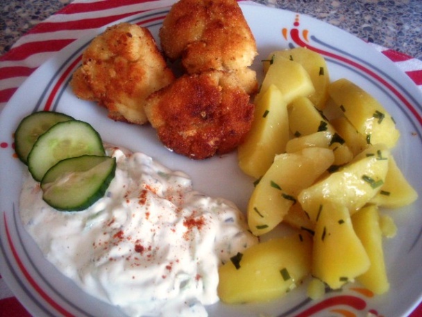 Vysmažený karfiol plnený syrom (fotorecept) - obrázok 9