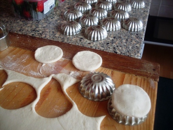 Krémové jahodové misky (fotorecept) - obrázok 2