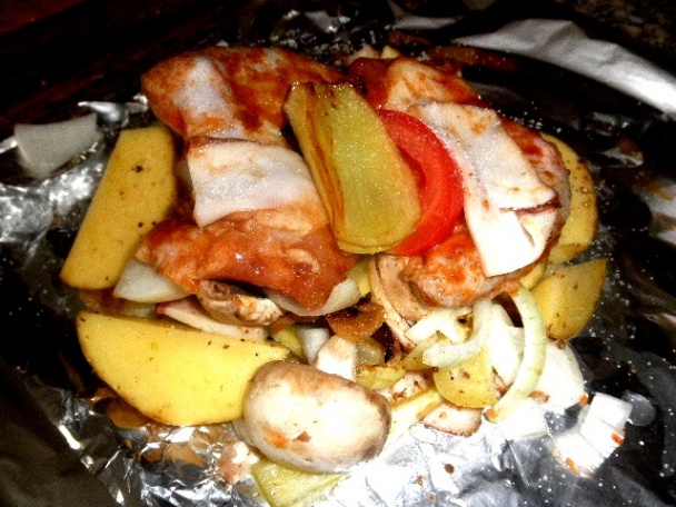 Živánska z kuracích kúskov (fotorecept) - obrázok 3