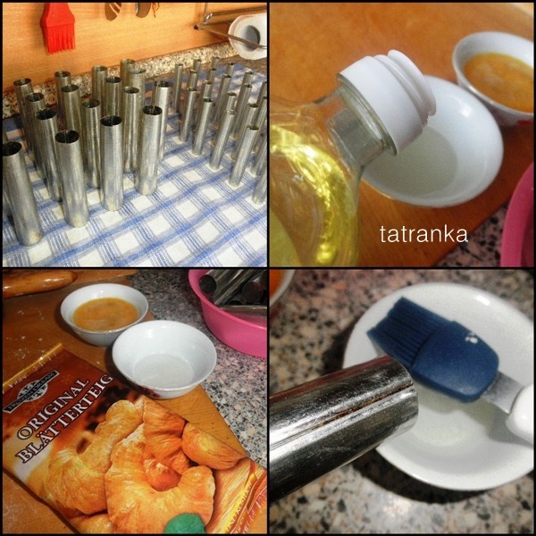 Šamrole s vanilkovým krémom (fotorecept) - obrázok 1