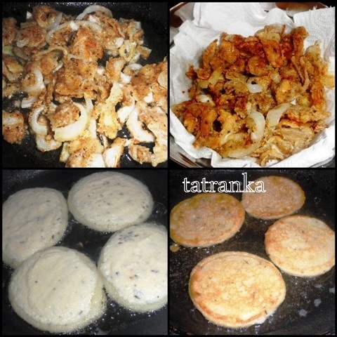 Kačacia pečeň s cibuľkovými oškvarkami (fotorecept) - obrázok 3